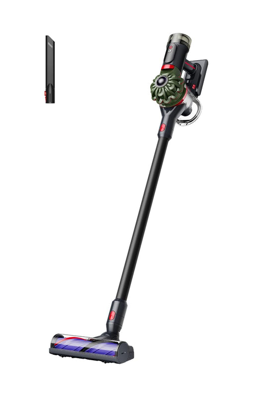 Dyson V8 Cyclone Aspirateur Balai sans Fil – 150 AW, 60 Min d’autonomie, Brosse Motorbar Auto-démêlante, Accessoires Combines 2026