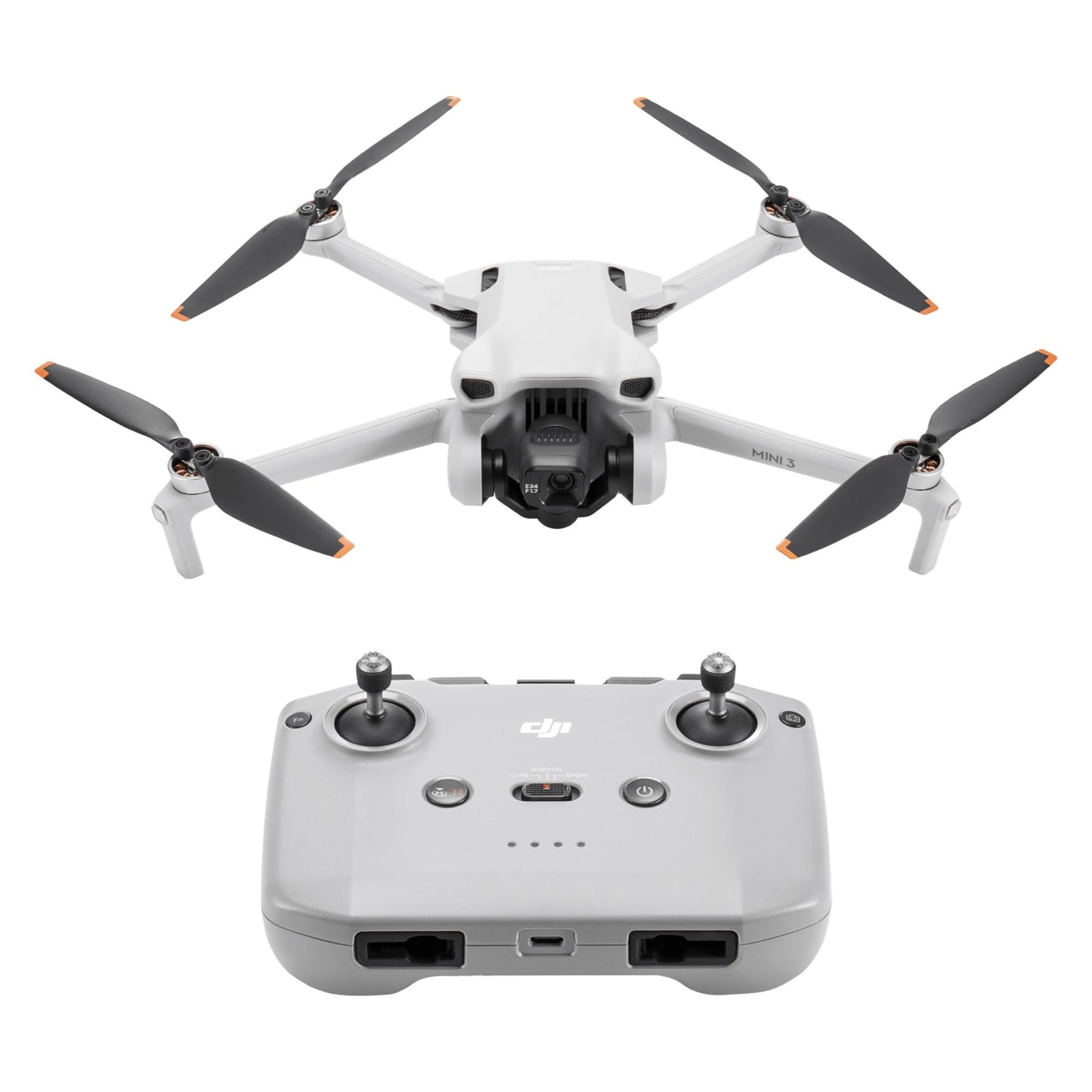 DJI Mini 3, mini drone caméra avec nacelle mécanique à 3 axes