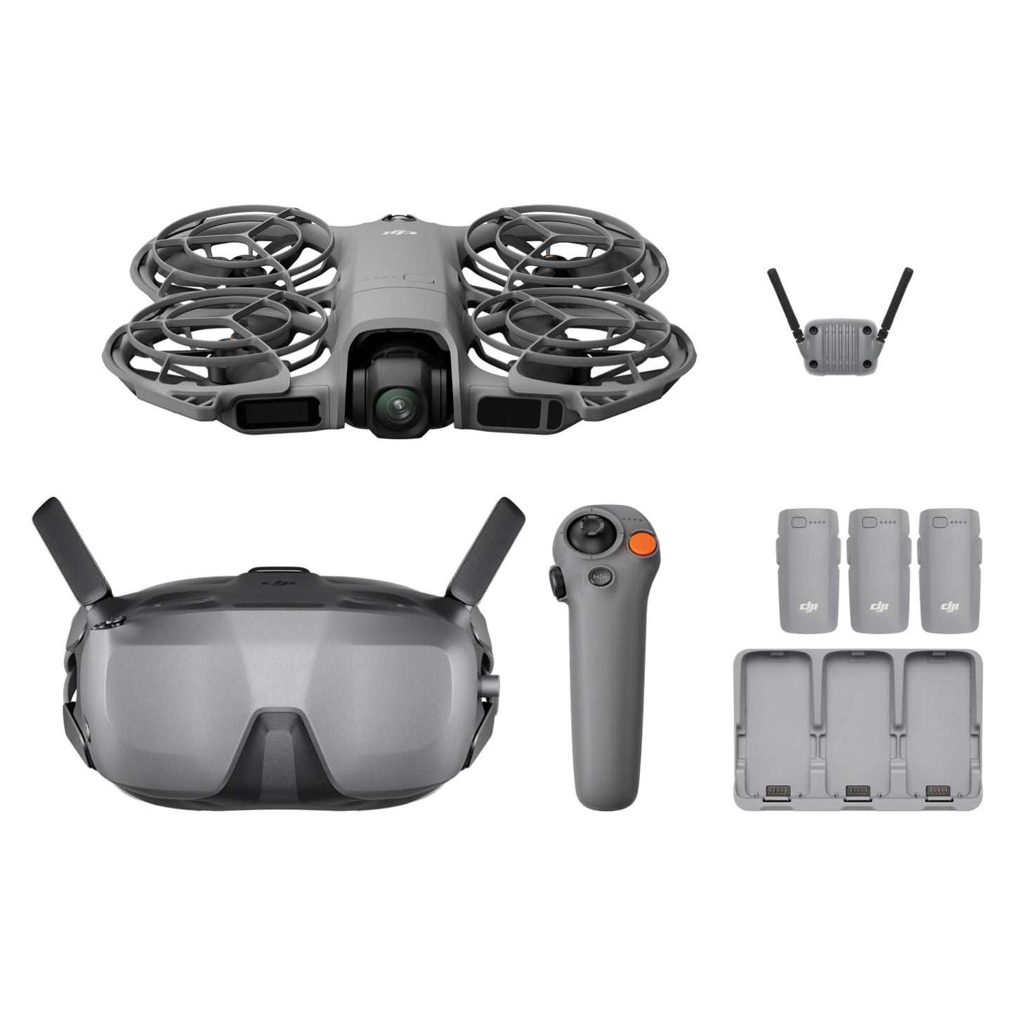 Bundle Motion Fly More DJI Neo 2 avec RC Motion 3 et Goggles N3