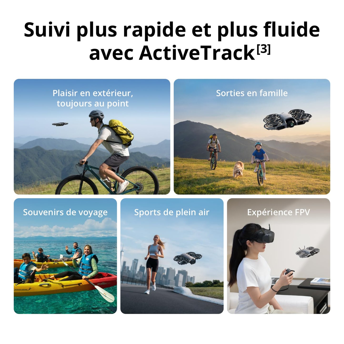 Bundle Motion Fly More DJI Neo 2 avec RC Motion 3 et Goggles N3